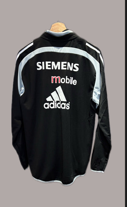 Vintage Real Madrid 2004/05 quarter zip Training Top