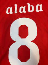 Authentic Alaba #8 Austria 2010-12 Home Football