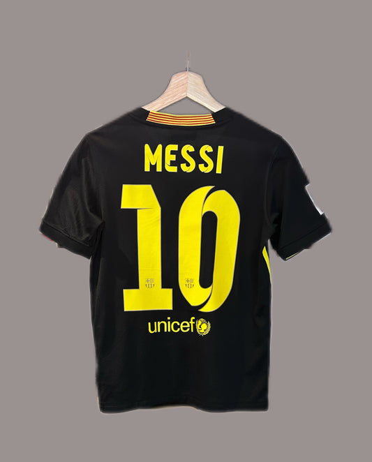 Vintage Messi #10 Barcelona 2013/14 third Football T-Shirt