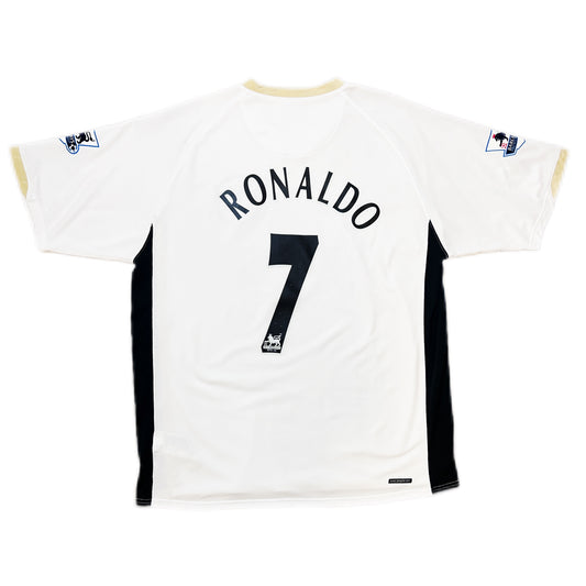 Authentic Ronaldo #7 Manchester United 2006-08 Away Football