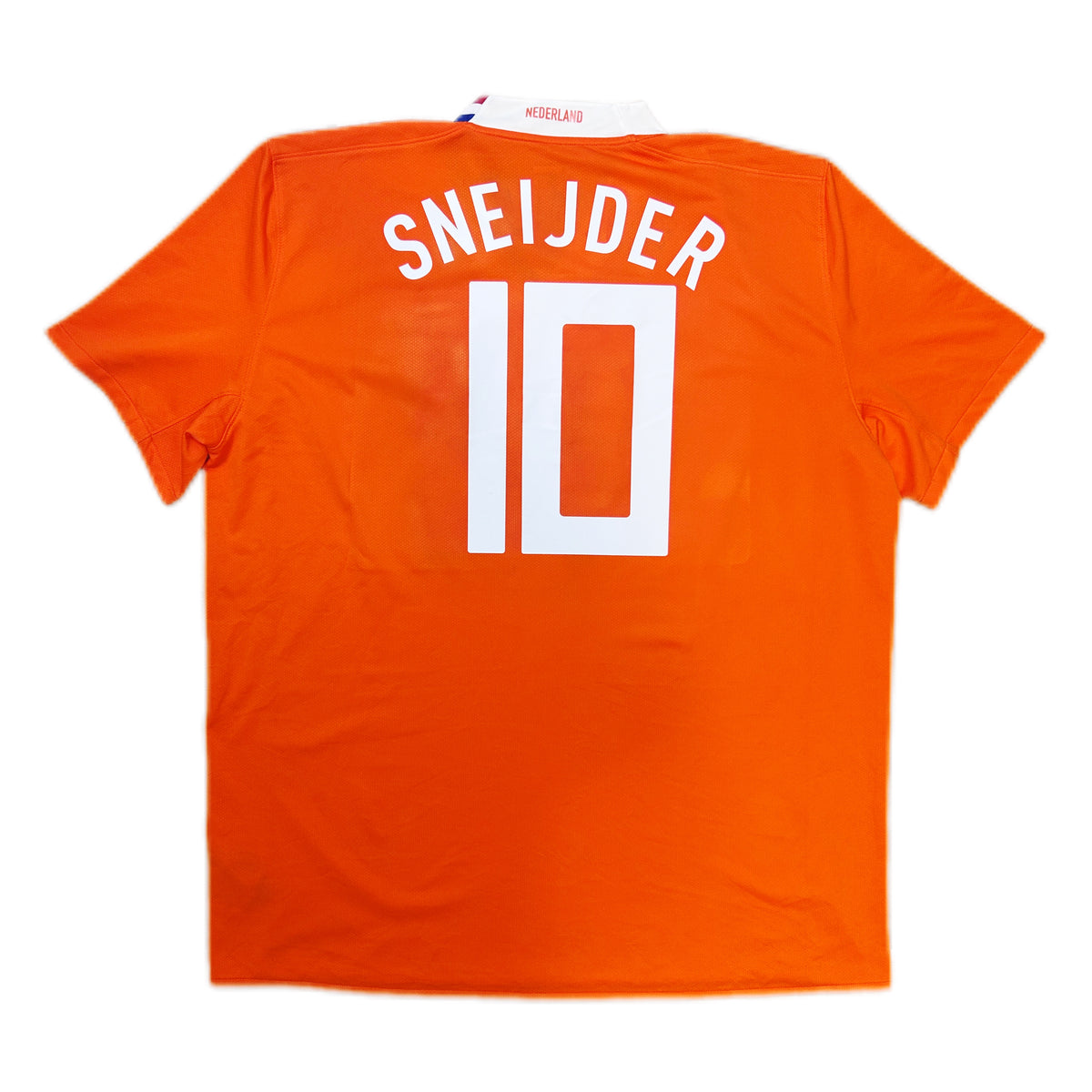 Authentic Sneijder #10 Netherlands 2008-10 Home Football