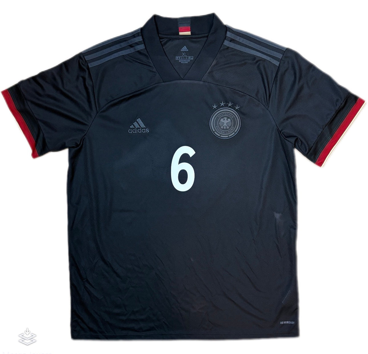Authentic Kimmich #6 2020-2021 Germany Away football
