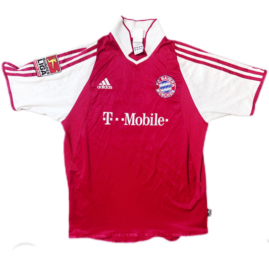 Authentic Makaay #10 Bayern Munich 2003-04 Home Football