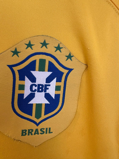 Vintage # 10 Ronaldinho Brazil 2006  WC Soccer Jersey