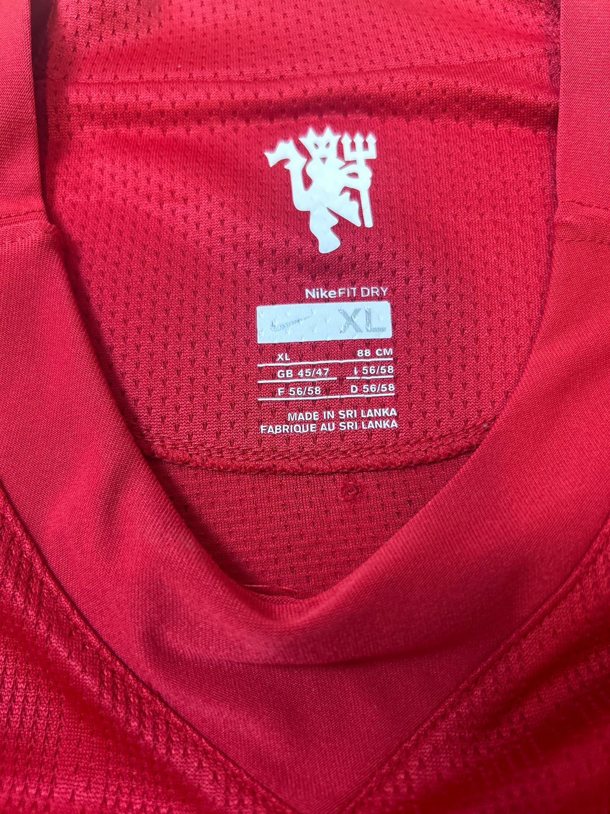 Authentic Ronaldo #7 Manchester United 2007-09 Home Football