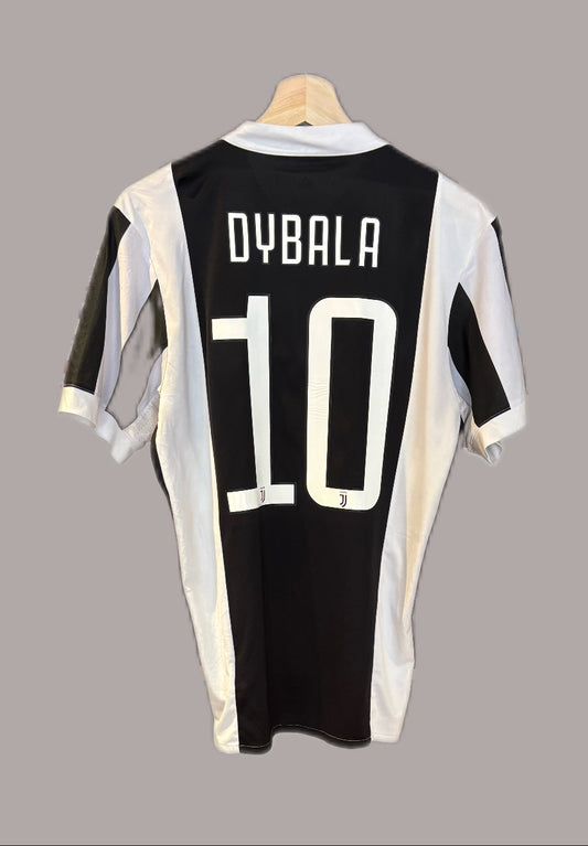 Authentic #10 Dybala Juventus 2017/18 Home Football Shirt