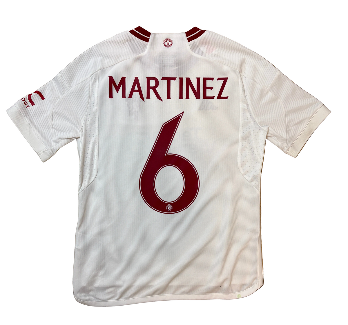Authentic Martinez #6 Manchester United 2023-24 Third Football
