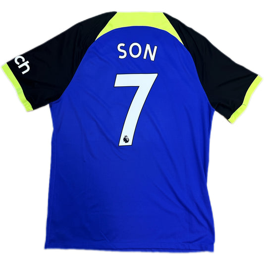 Authentic Son #7 Tottenham Hotspur 2022-23 Away Football