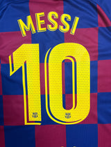 Authentic #10 Messi Barcelona 2019/20 home Football
