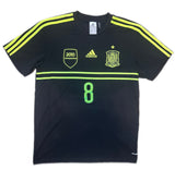 Authentic Xavi #8 Spain 2013-15 Away Football