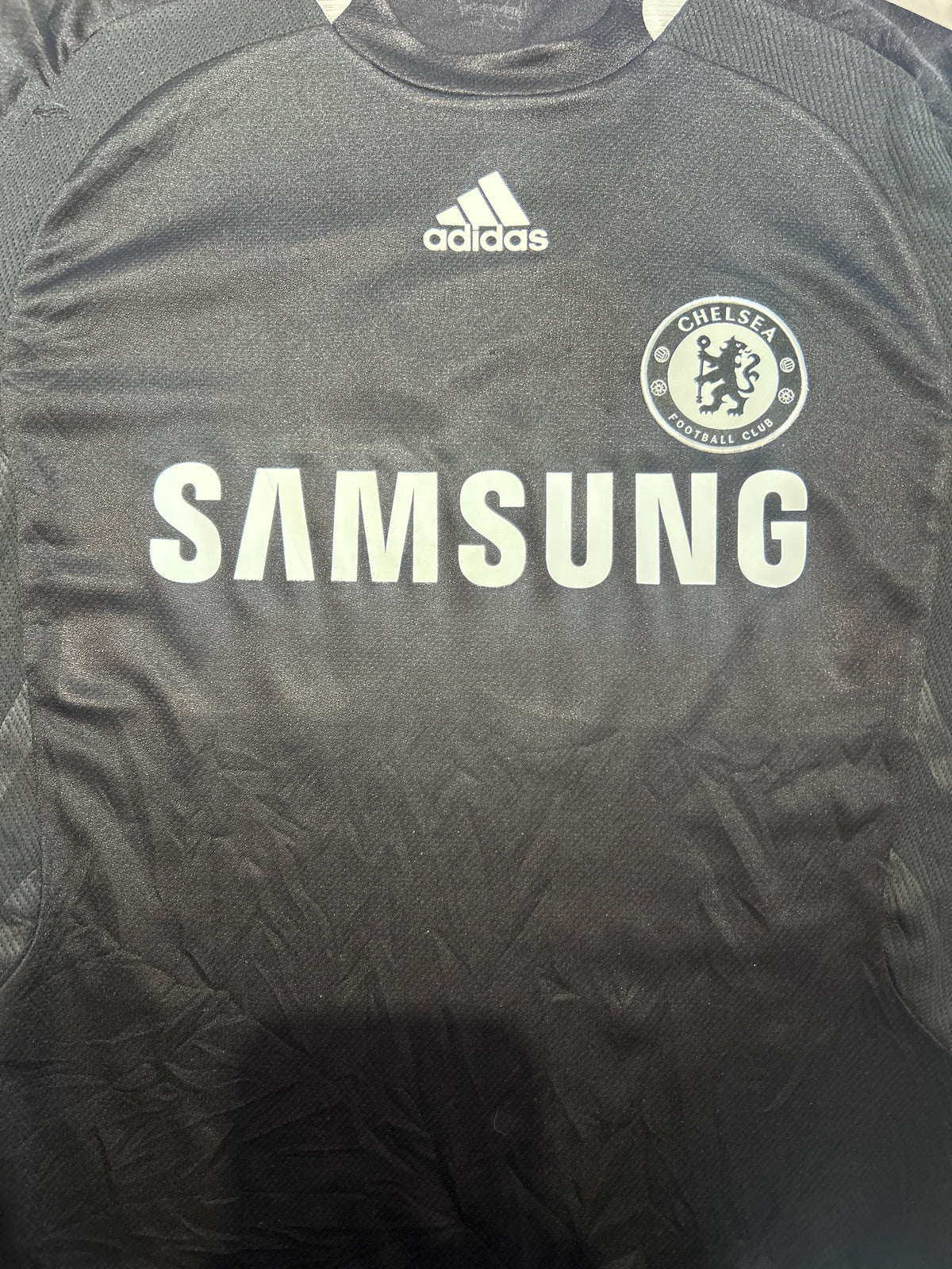 Authentic Drogba #11 Chelsea 2008-09 Away Football L/S
