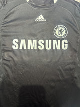 Authentic Drogba #11 Chelsea 2008-09 Away Football L/S