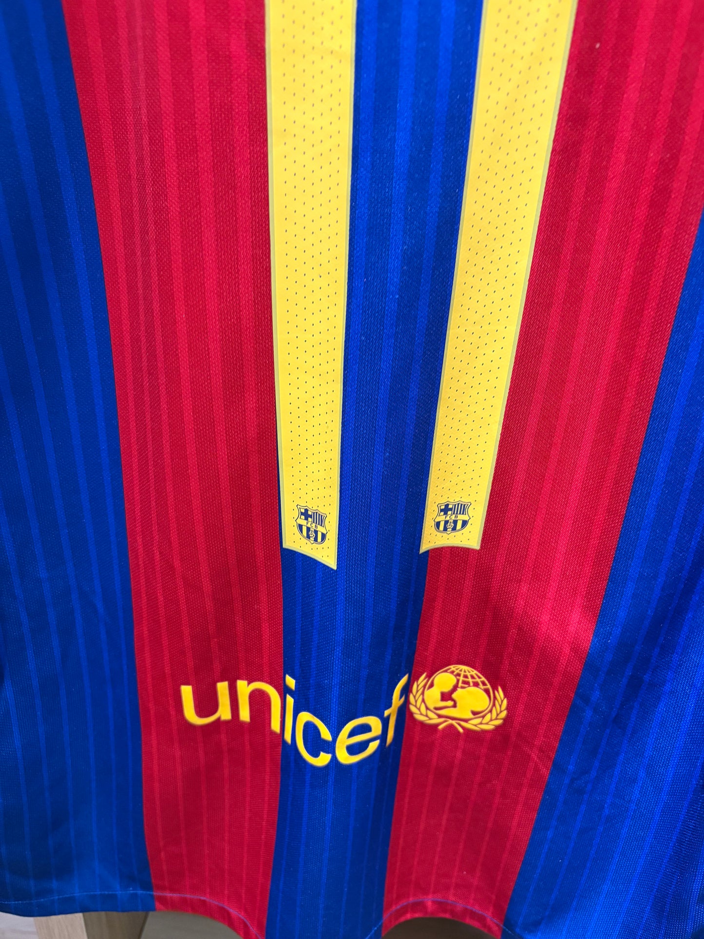 Vintage #11 Neymar JR Nike FC Barcelona 2016-17 home football jersey