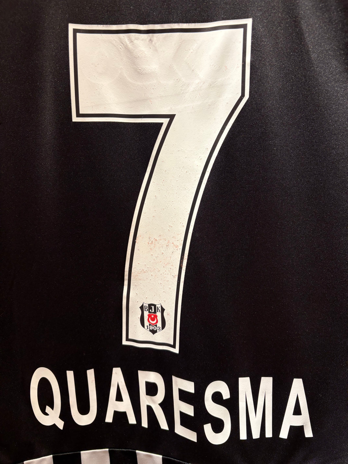 Maillot de football extérieur authentique Quaresma #7 Besiktas 2017/18