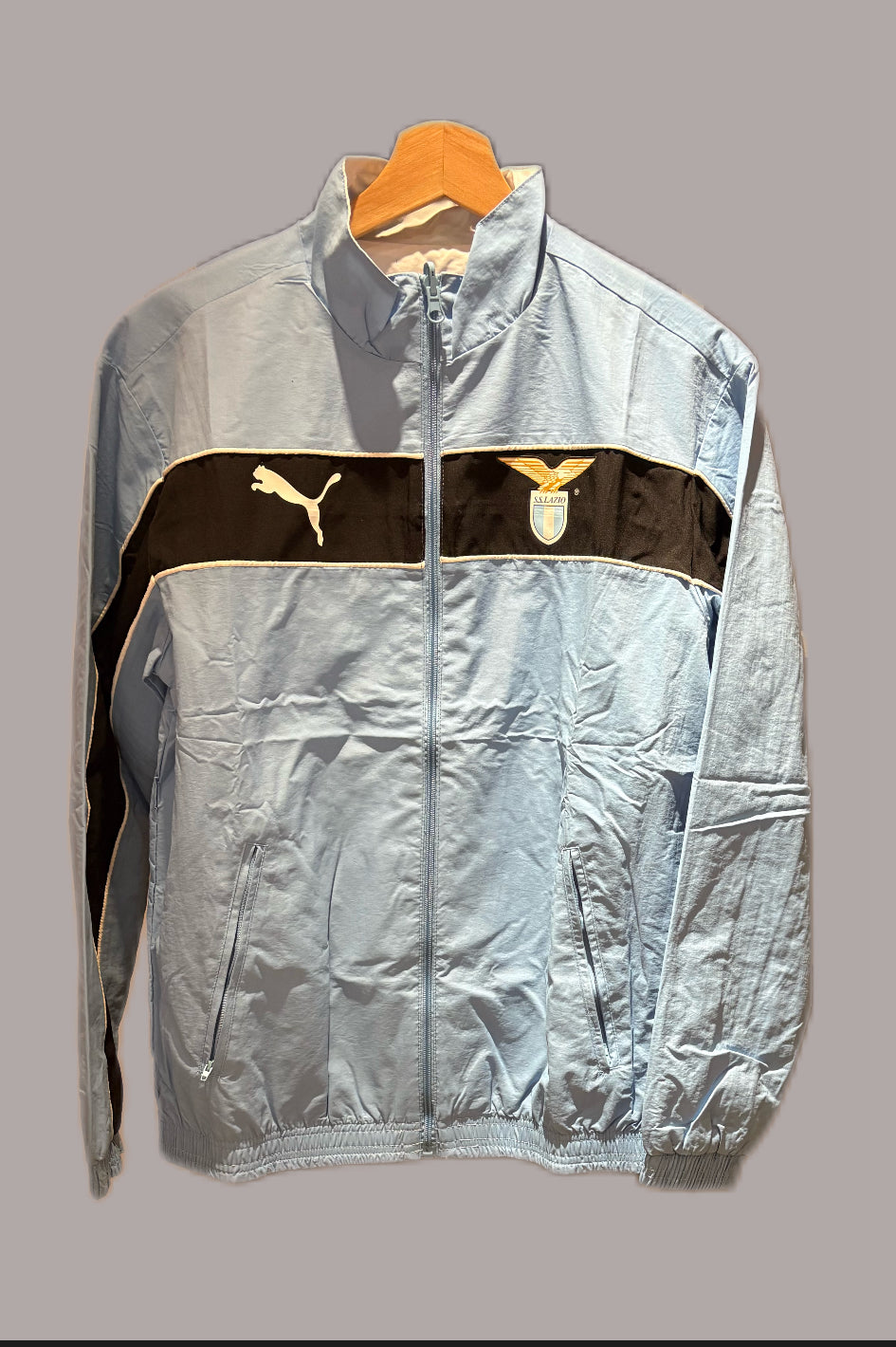 Vintage 2000-01 Lazio Reversible track jacket