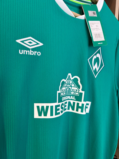 Authentic Werder Bremen 2019/20 Home Football T-Shirt