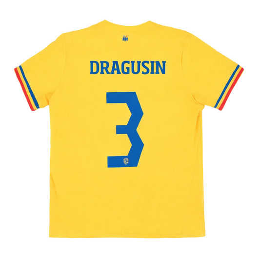 Authentic Dragusin #3 Romania 2023-24 Football