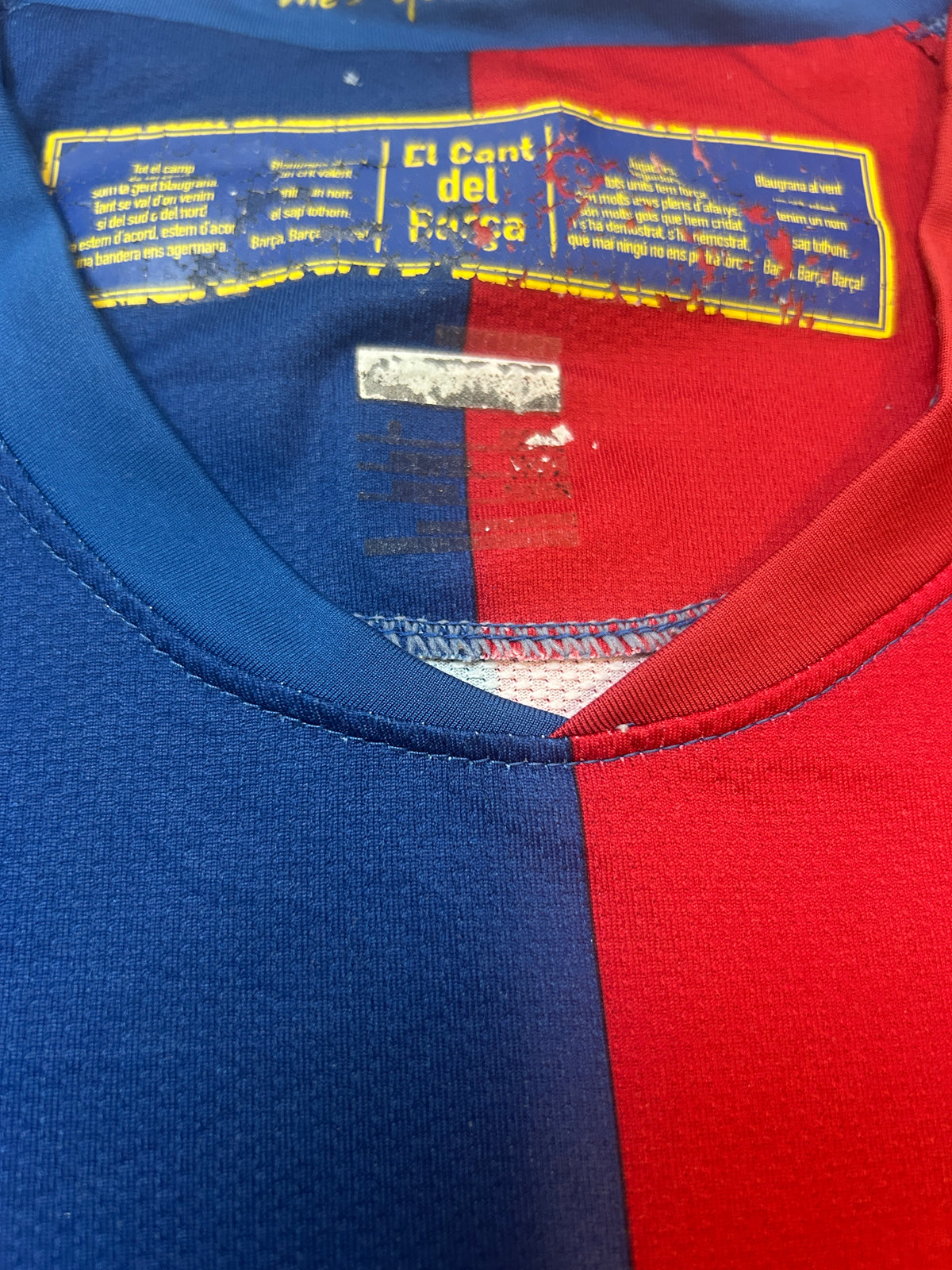 Authentic Henry #14 FC Barcelona 2008-09 Home Football