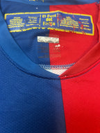 Maillot de foot domicile FC Barcelone 2008-09, authentique Henry n° 14