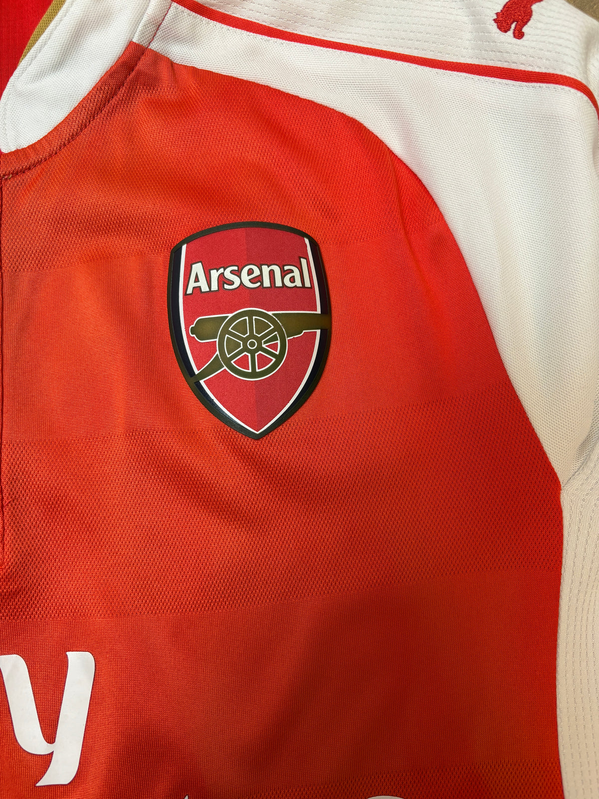 Authentic Walcott #14 Arsenal 2015-16 Home Football