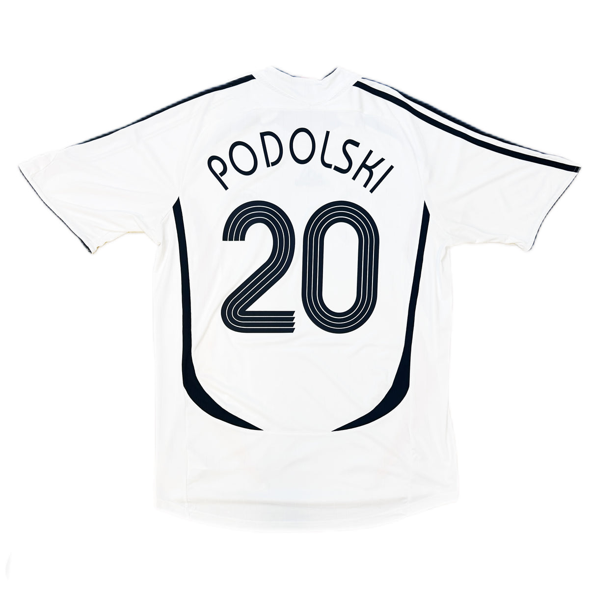 Authentic Podolski #20 Germany 2006-07 Home Football
