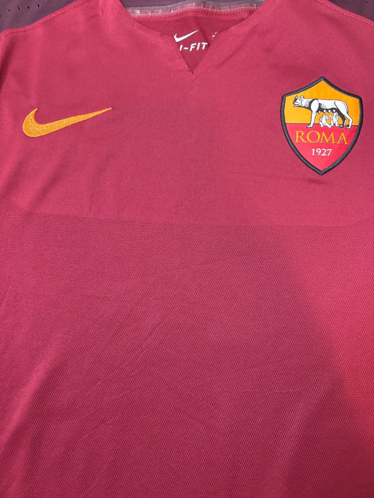 Authentic #11 M.Salah AS Roma 2015-16 Home Football