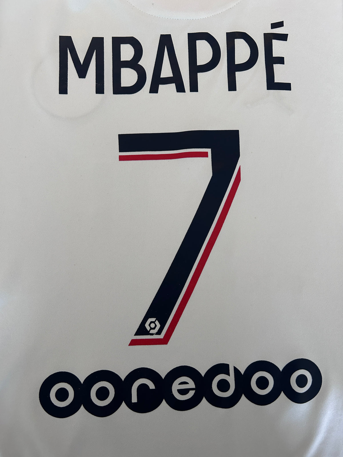 Authentic Mbappe #7 PSG 2021-22 Fourth Football