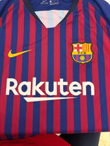 Authentic Messi #10 Barcelona 2018–2019 Home Football