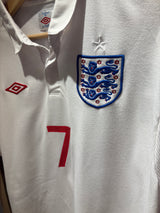 Authentic Beckham #7 England 2010-11 Home