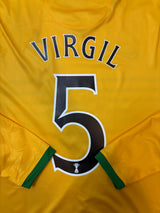 Authentic Virgil #5 Celtic FC 2013-14 Away Football