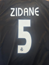 Authentic Zidane #5 Real Madrid 2004-05 Away Football