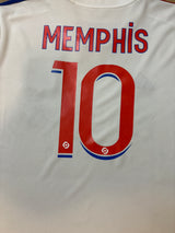 Authentic Memphis #10 Olympique Lyon 2020-21 Home Football