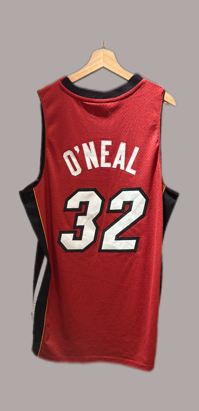 Maillot de basketball vintage #32 O'Neal Miami Heat Shaquille 2004-06
