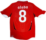 Authentic Alaba #8 Austria 2010-12 Home Football