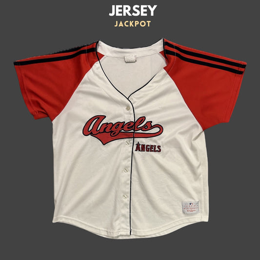 Vintage Anaheim Angels Red/White Womens