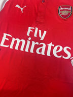 Authentic Ozil #11 Arsenal 2015-16 Home Football