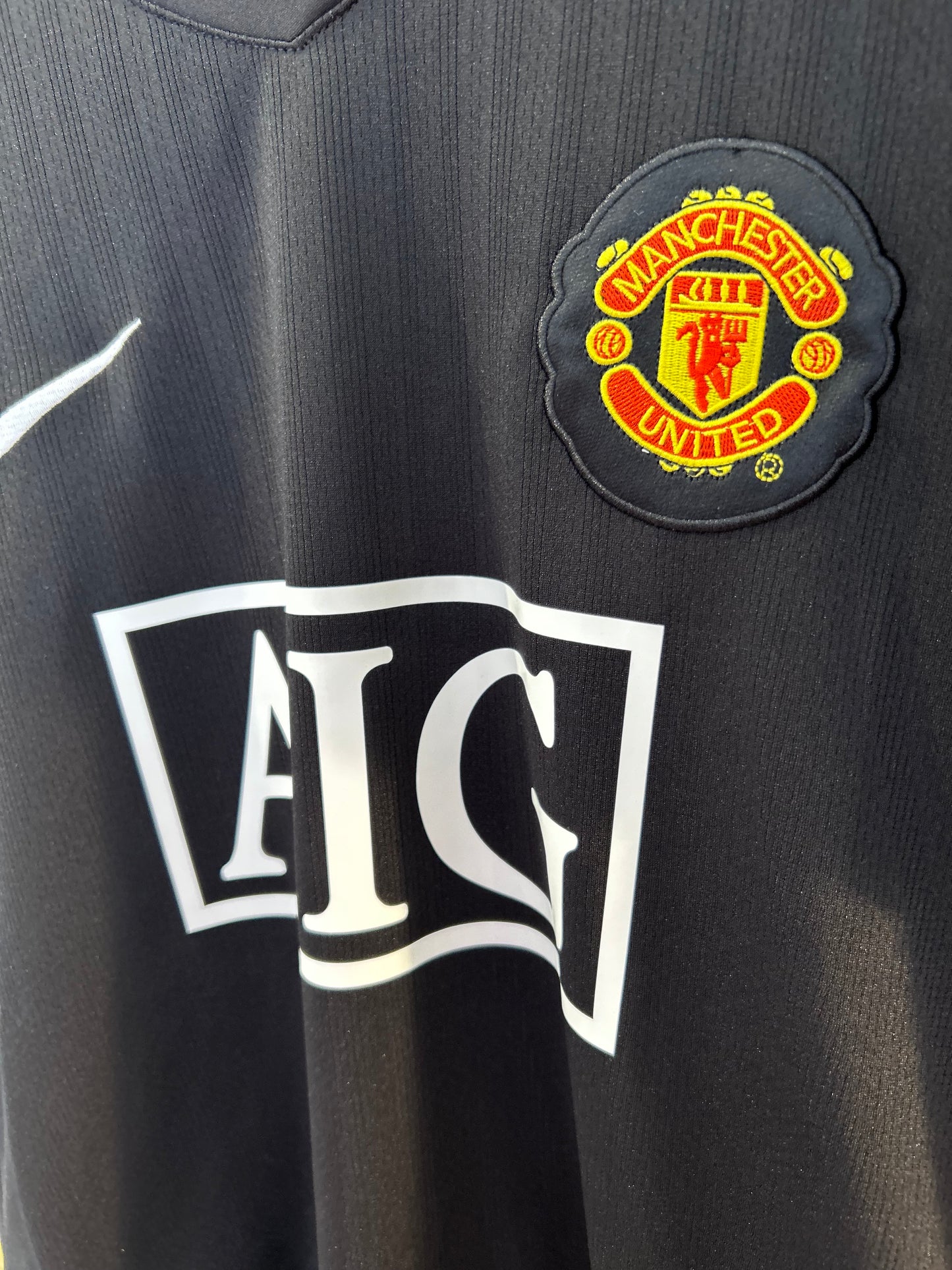 Vintage Ronaldo #7 Manchester United Away Football T-Shirt
