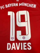 Authentic Davies #19 FC Bayern Munich 2022-23 Home Football