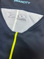 Authentic Kun Aguero #10 Manchester City 2018-19 Away Football