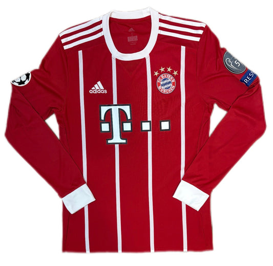 Authentic Robben #10 Bayern Munich 2016-17 Home Football L/S