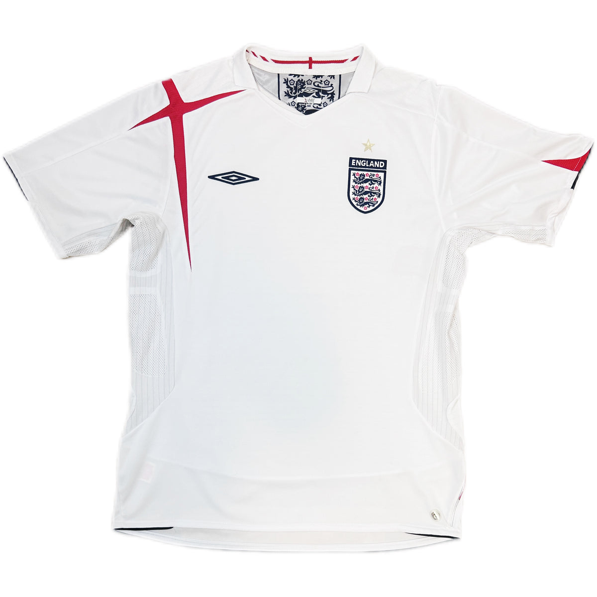 Authentic England 2005-07 Home Football