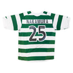Maillot authentique de football Nakamura #25 Celtic Domicile 2005-07