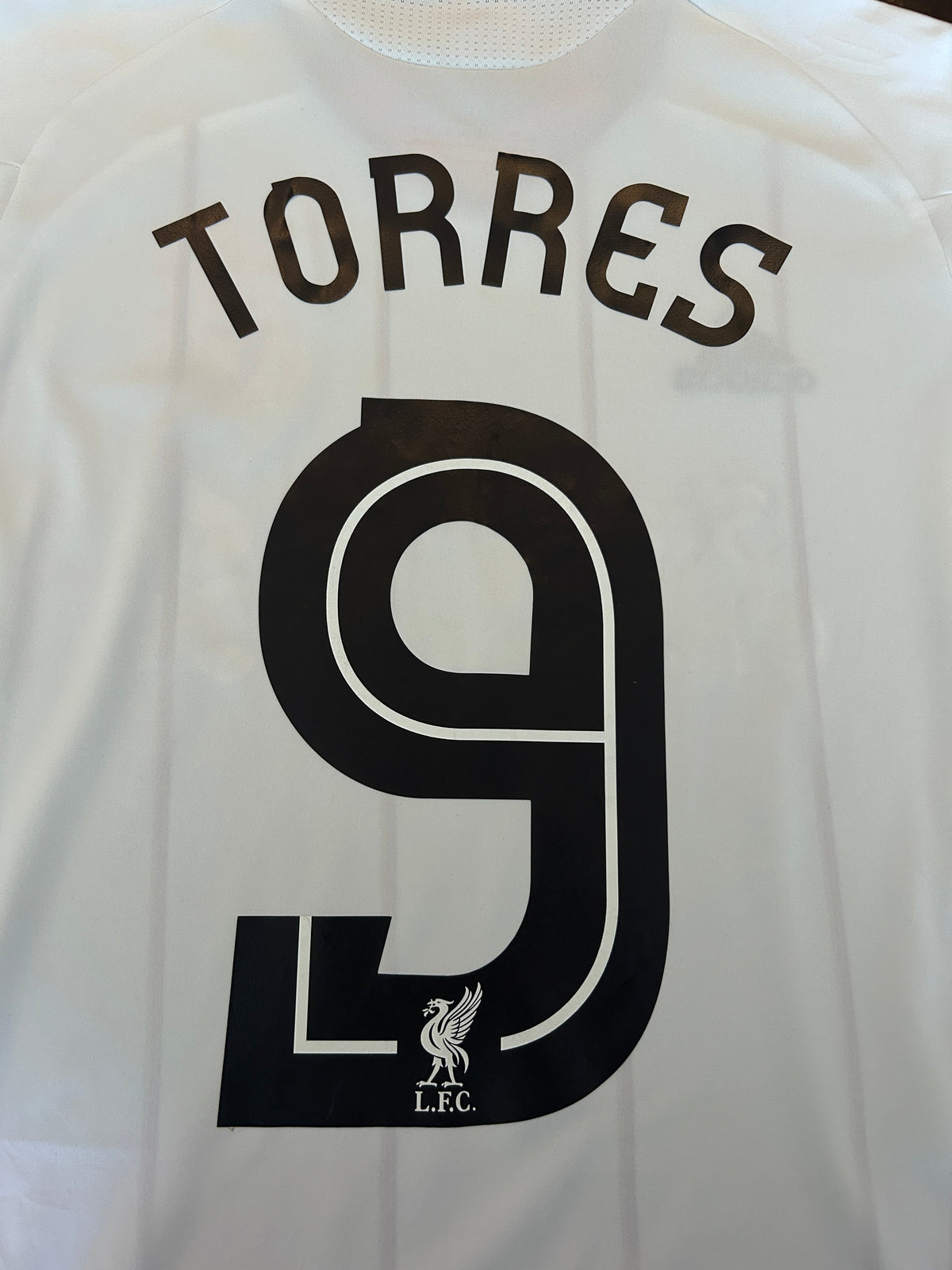 Authentic Torres #9 Liverpool 2010-11 Away