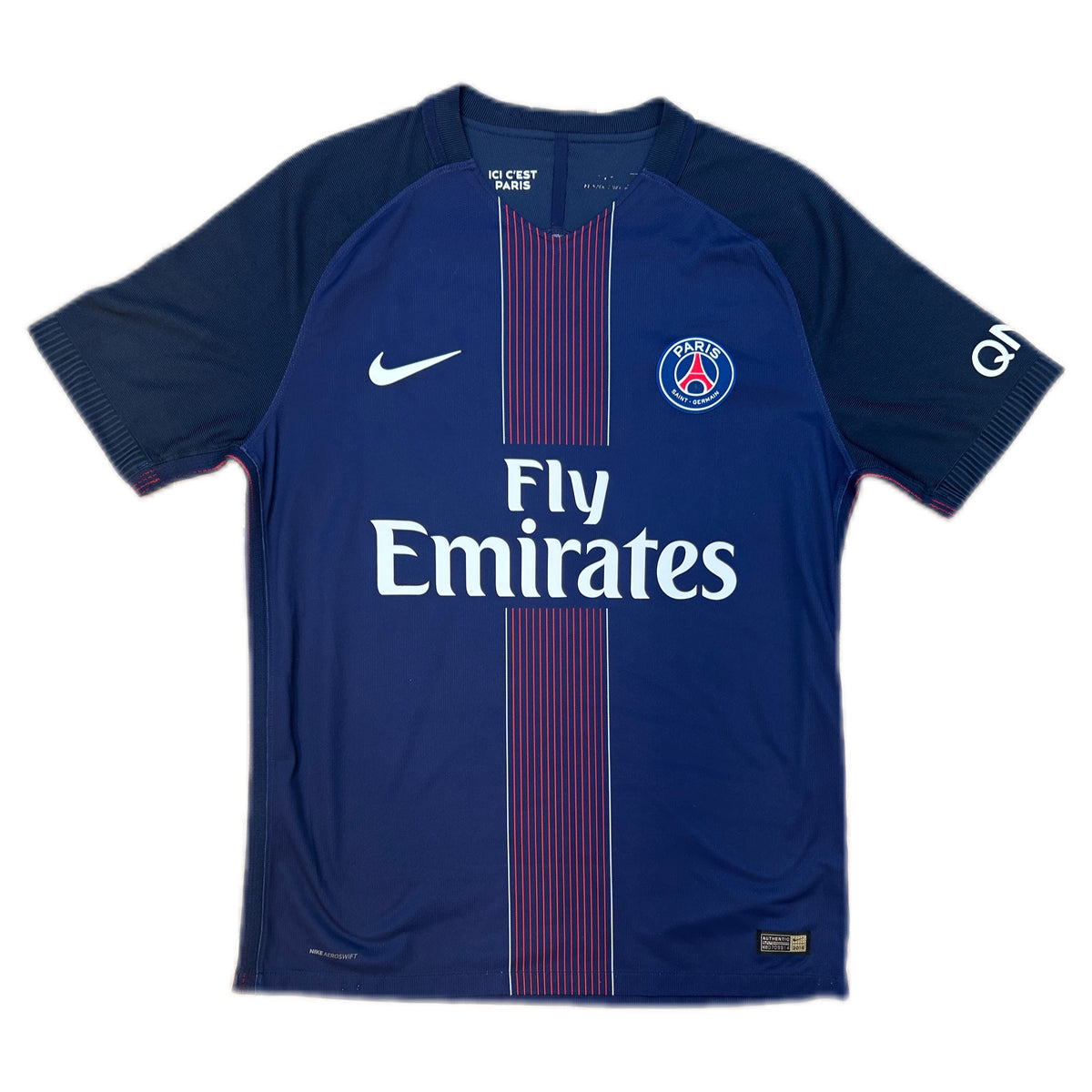 Authentic Ben Arfa #21 PSG 2016-17 Home Player Version Football
