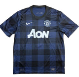 Authentic #17 Nani Manchester United 2013-2014 away Football