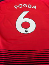 Authentic Pogba #6 Manchester United 2018-19 Home Football