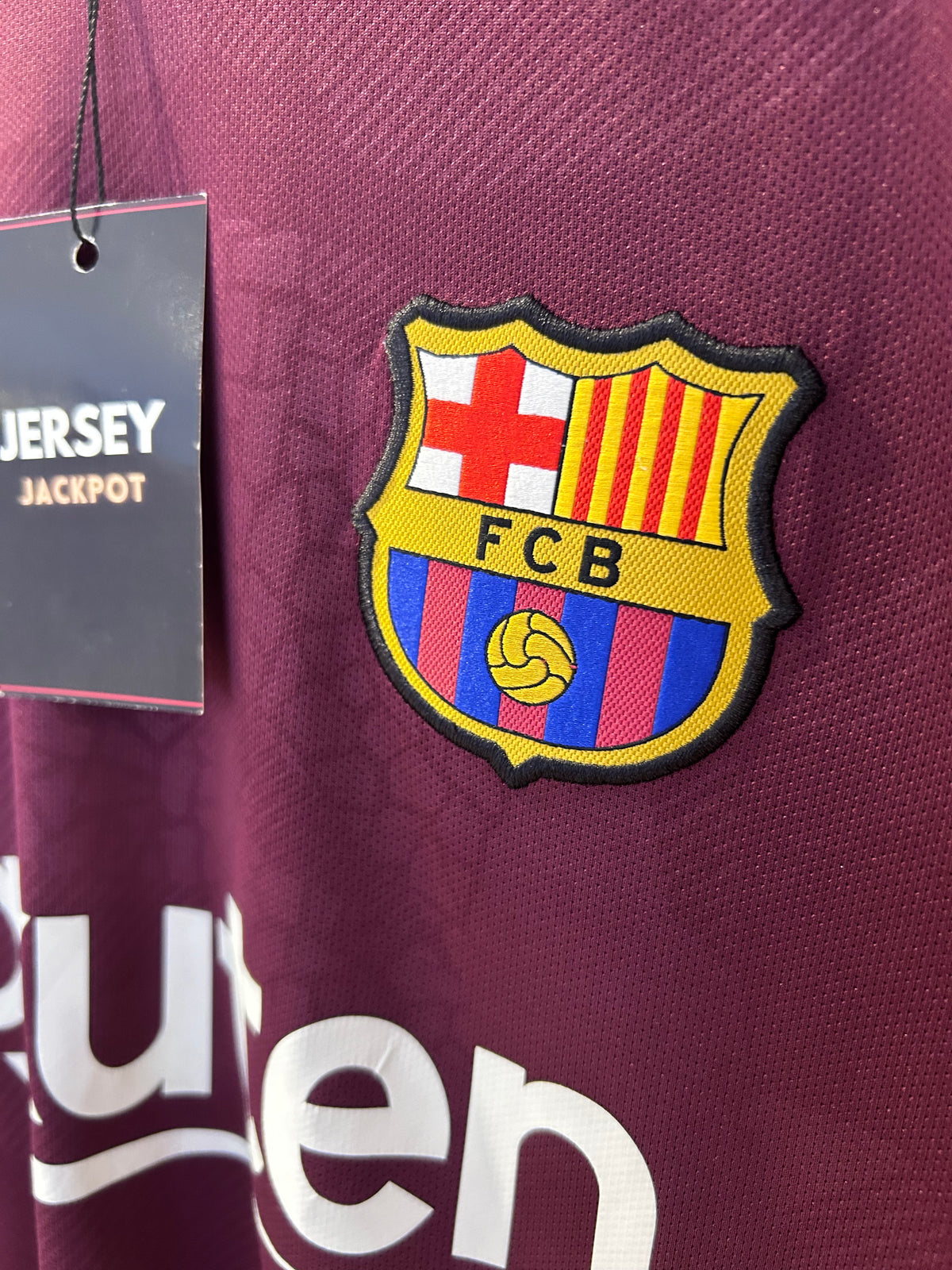 Authentic Barcelona Third 2017/18 Football