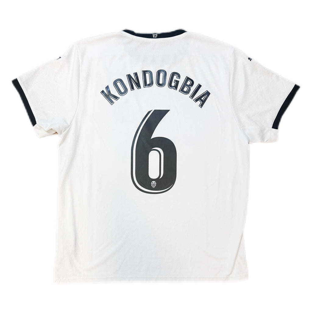 Maillot de football domicile authentique Kondogbia #6 Valence 2020-21
