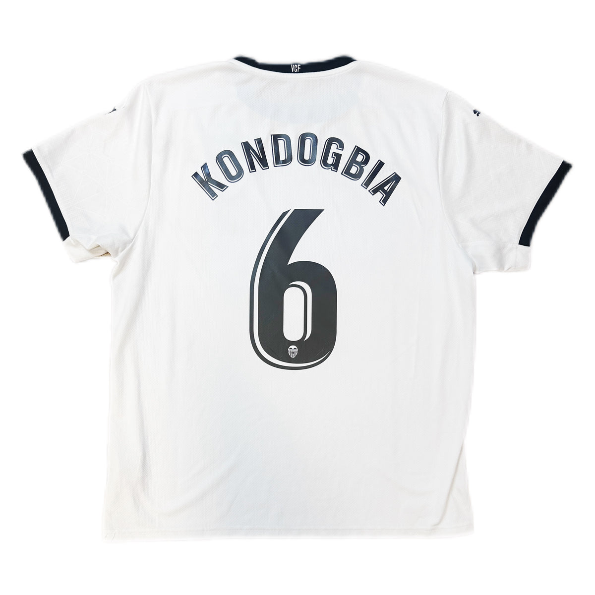 Authentic Kondogbia #6 Valencia 2020-21 Home Football