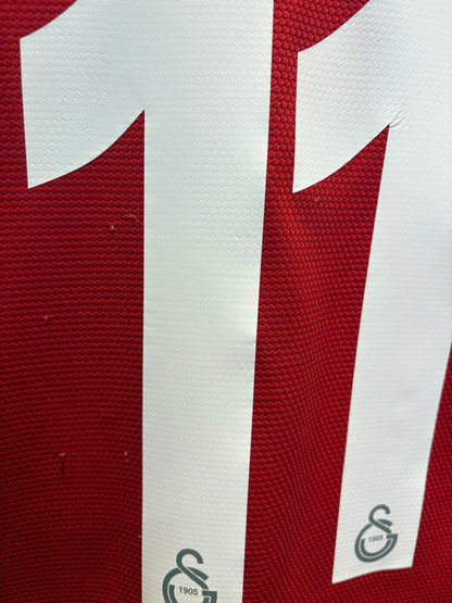Vintage #11 Drogba Galatasaray S.K. 2015-16 home football jersey